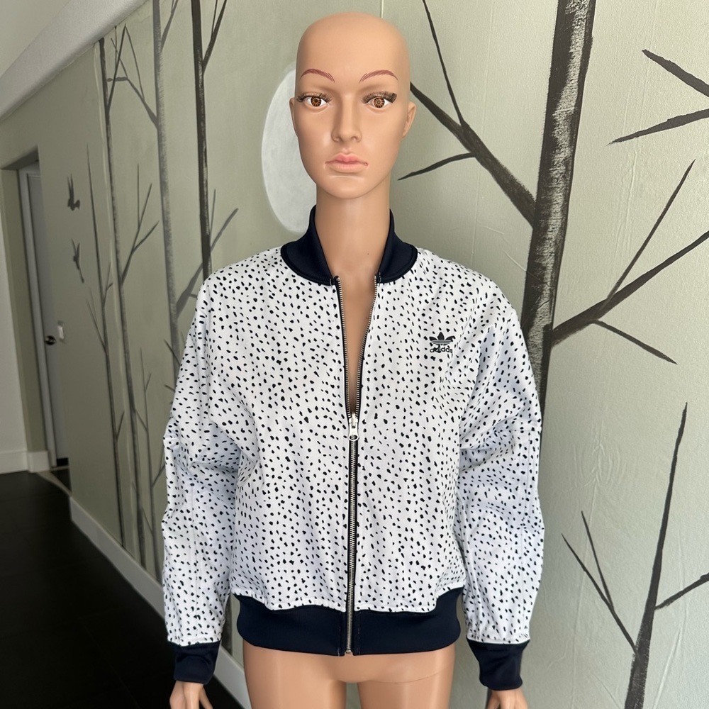 Adidas Size Small Reversible Wind / Track Jacket